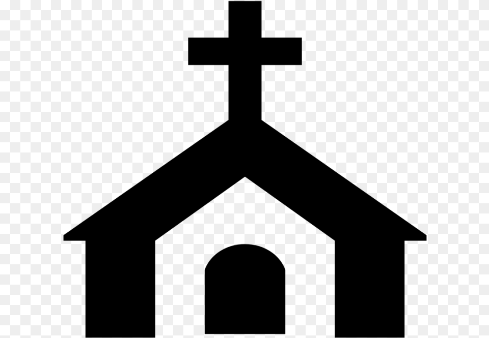 Church Icon Google Maps Church Symbol, Gray Free Transparent Png