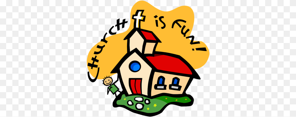 Church Is Fun Clip Art Church Clipart, Baby, Person, Neighborhood Png Image