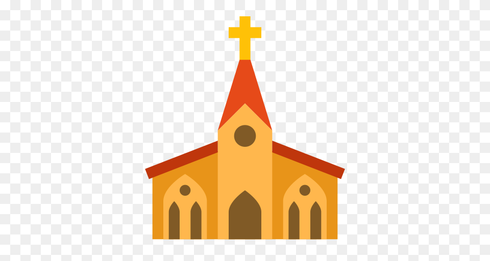 Church Location Map Icon And Vector For Architecture, Building, Cathedral, Cross Free Png Download
