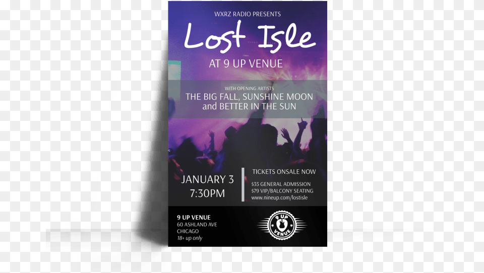 Church Lost Isle Concert Poster Template Preview Flyer, Advertisement, Person Free Transparent Png