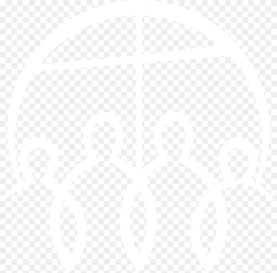 Church Missions Symbol, Stencil, Cross, Chandelier, Lamp Free Png Download