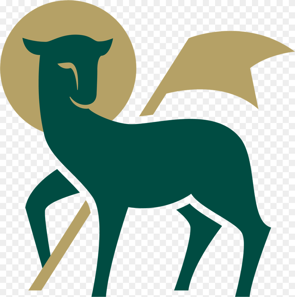 Church Of The Good Shepherd Logo Mark, Animal, Deer, Mammal, Wildlife Free Transparent Png