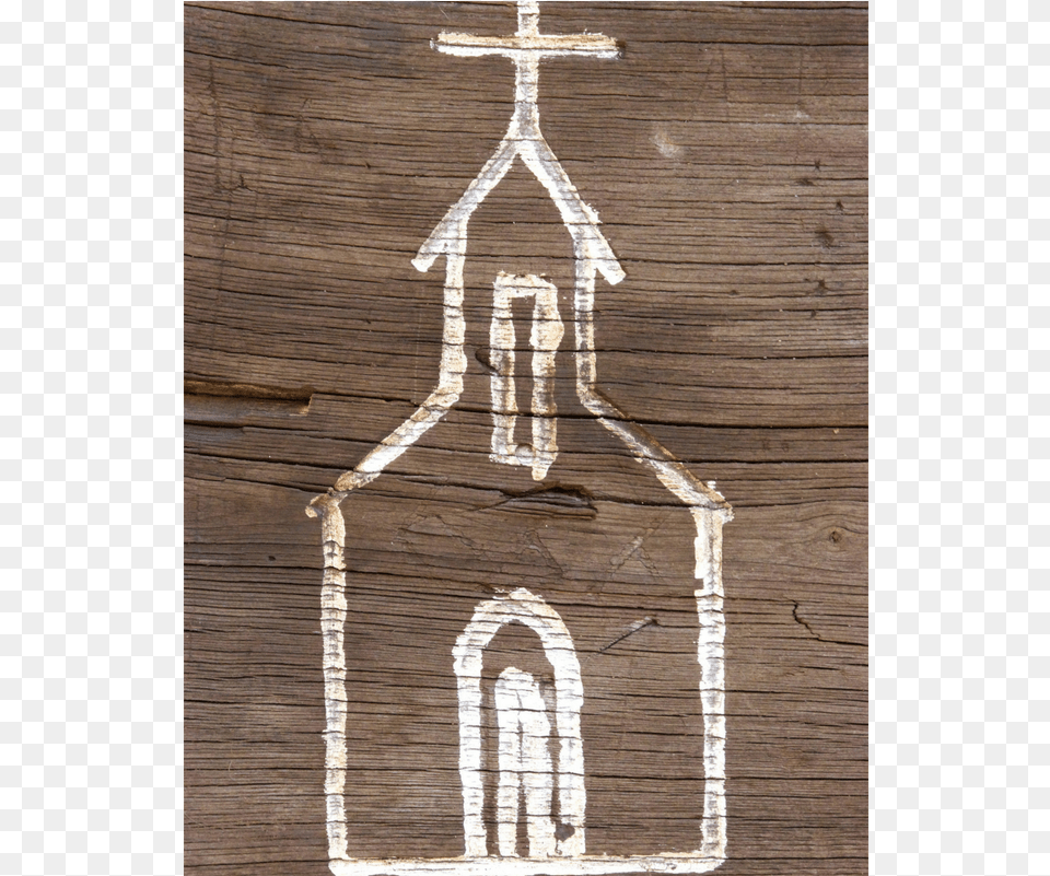 Church On Wood, Cross, Symbol Png Image