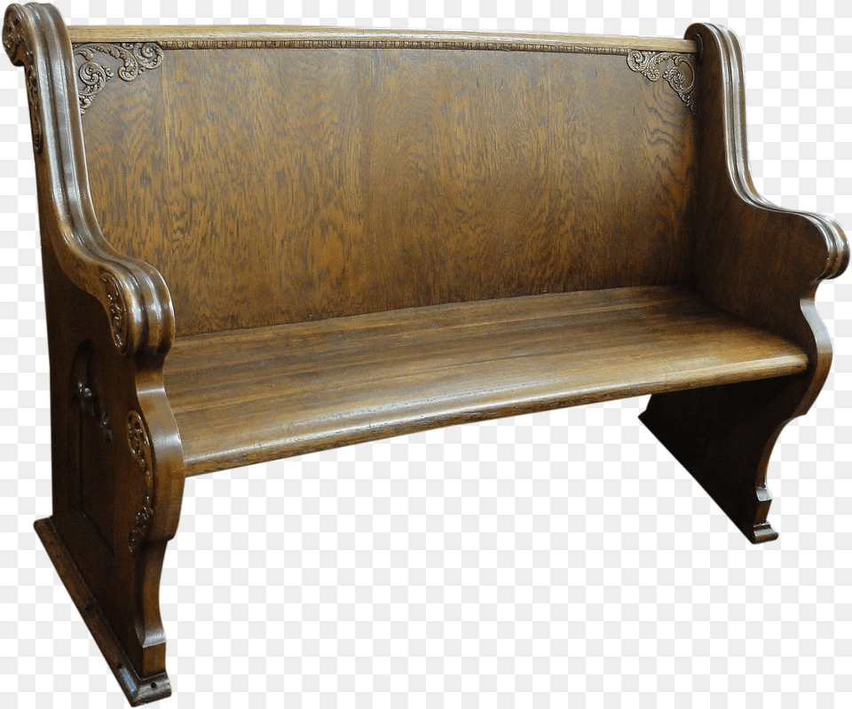 Church Pew, Bench, Couch, Furniture Free Transparent Png