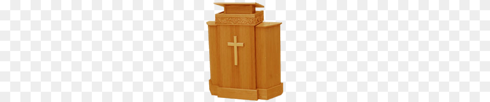 Church Pulpit, Closet, Cupboard, Furniture, Cross Free Png