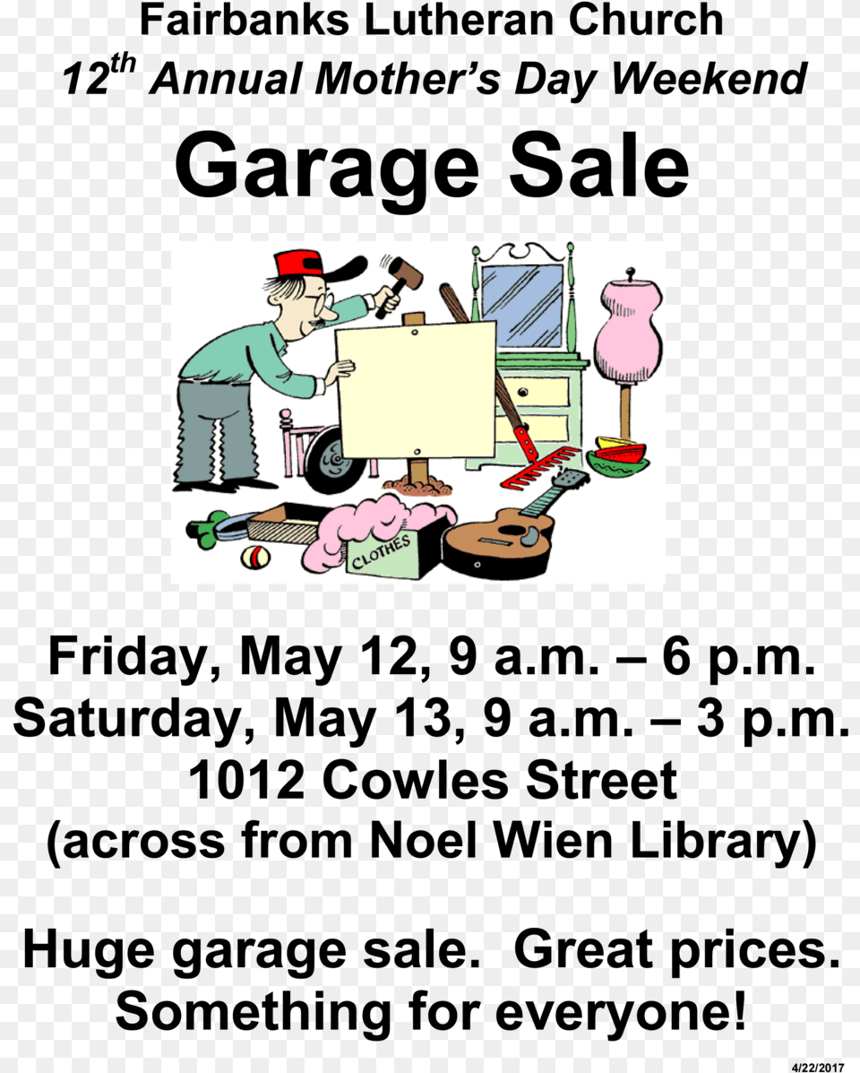 Church Rummage Sale, Person, Face, Head, Machine Png Image