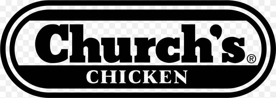 Church S Chicken Logo Transparent Skateboarding, Gray Png