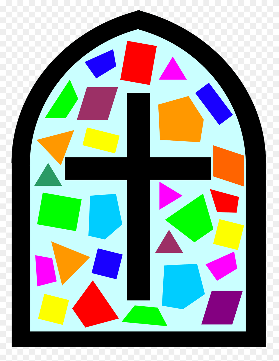 Church Shape Cliparts, Art, Cross, Symbol Free Png