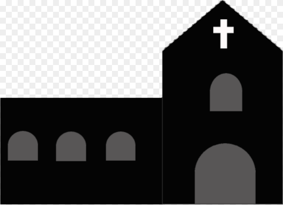 Church Silhouette Clip Art, Altar, Architecture, Building, Prayer Free Png Download