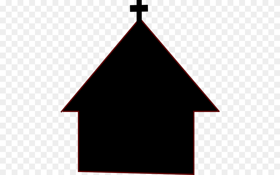 Church Silluette Clip Art, Triangle, Symbol Png Image