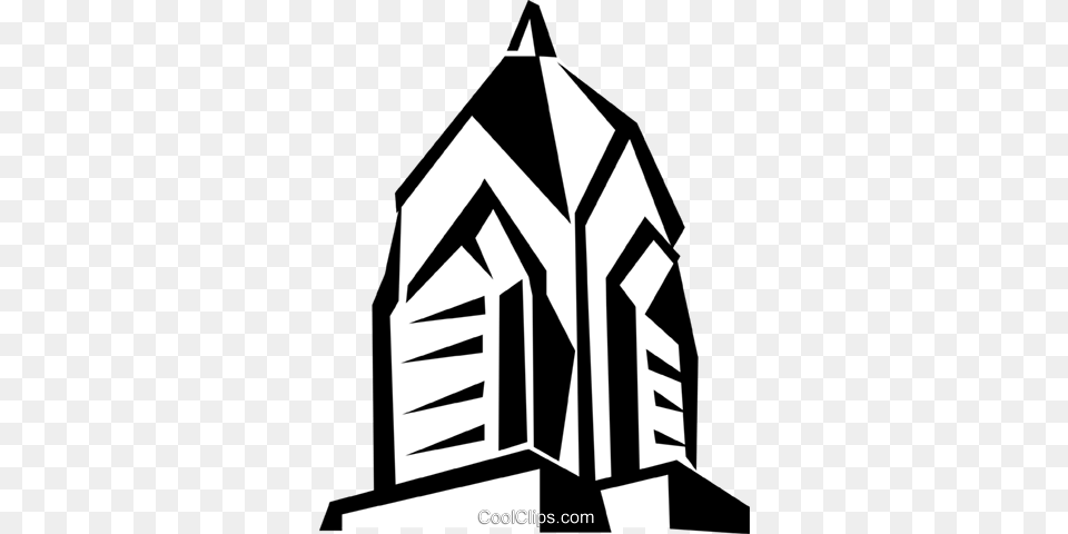 Church Steeple Royalty Vector Clip Art Illustration, Outdoors, Architecture, Building, Countryside Free Png Download