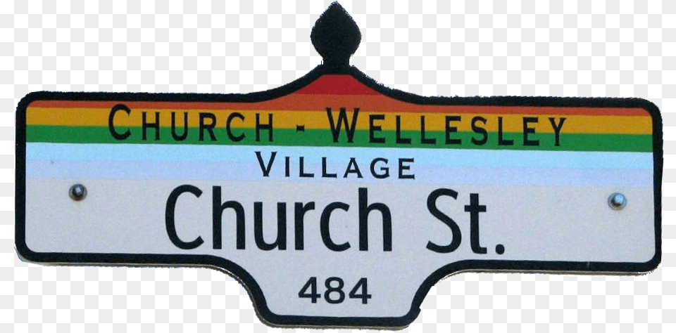 Church Street Toronto Canada Sign, License Plate, Transportation, Vehicle, Text Png Image