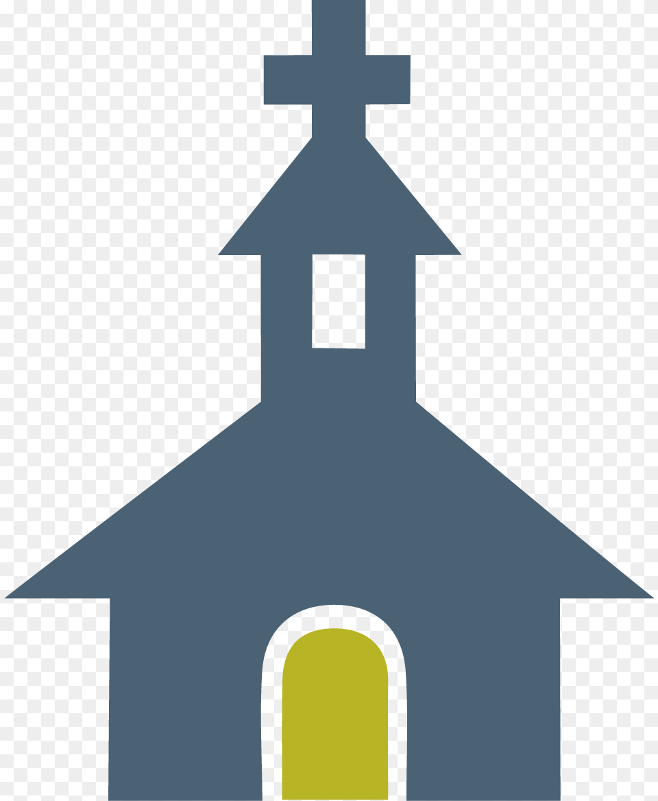 Church Symbol On Map, Architecture, Bell Tower, Building, Tower Png Image