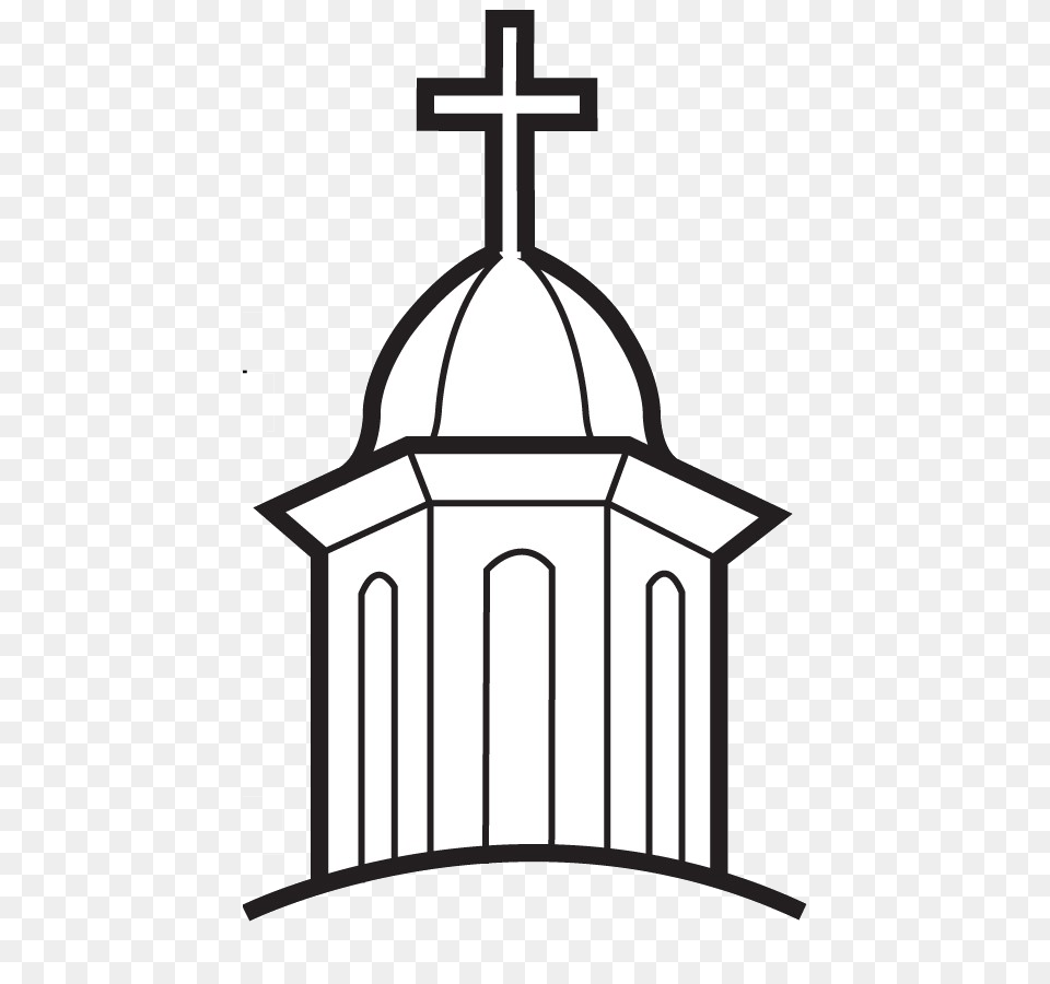 Church Tower Icon, Cross, Symbol Free Png