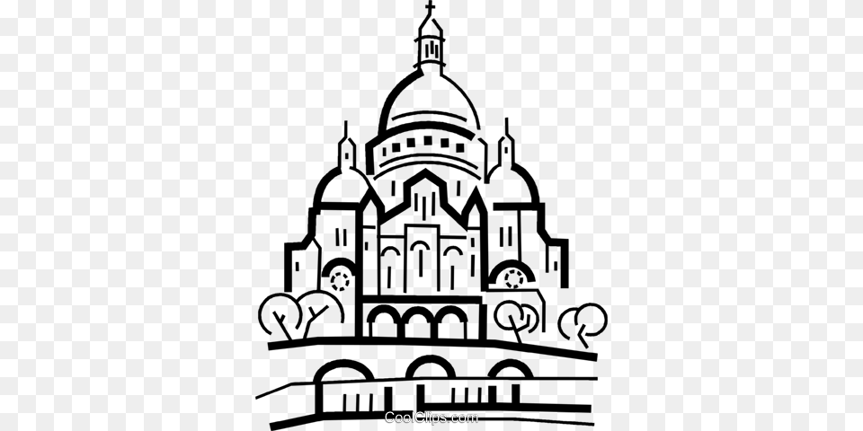 Churches Royalty Vector Clip Art Illustration, Architecture, Dome, Building, Spire Free Png