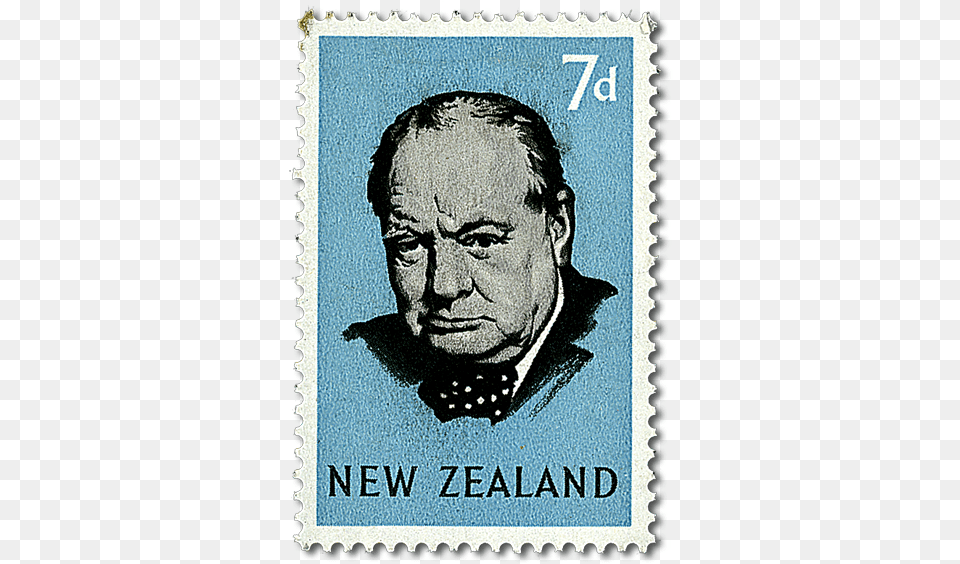 Churchill Stamps, Postage Stamp, Adult, Male, Man Free Png Download