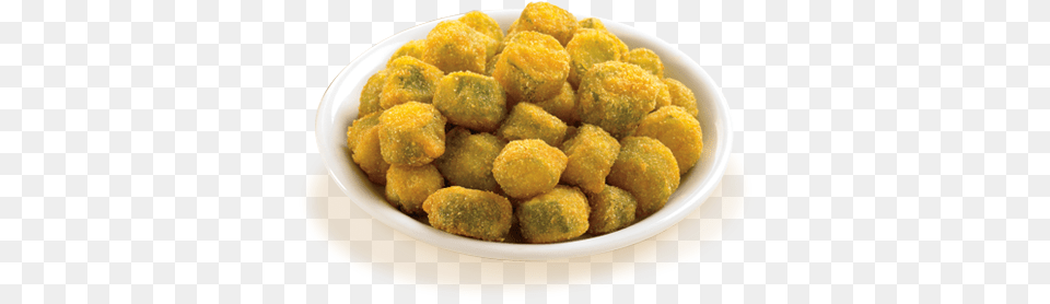 Churchs Chicken Fried Okra Fried Food, Fried Chicken, Tater Tots Png Image