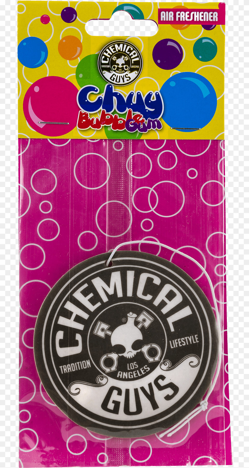 Chuy Bubble Gum Air Freshener Chemical Guys Bubble Gum, Food, Sweets, Logo, Hockey Free Png