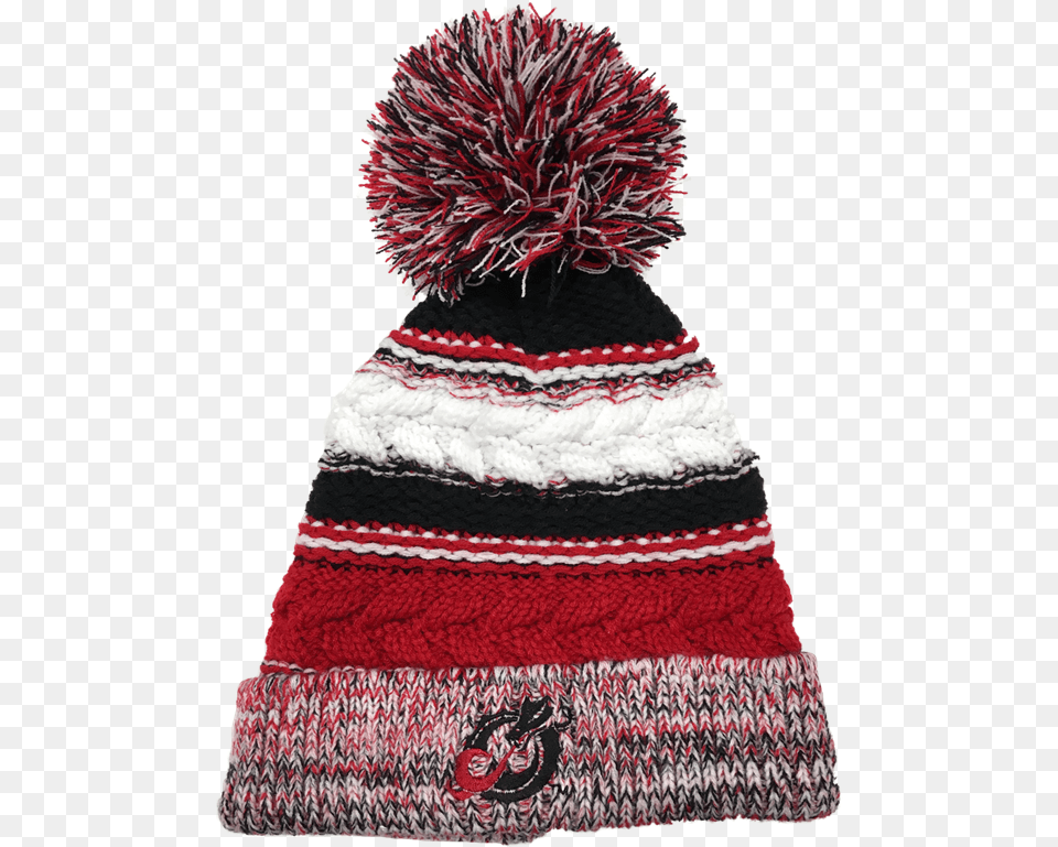 Ci Sport Pom Pom Hat Team Beanie, Cap, Clothing, Adult, Female Free Transparent Png