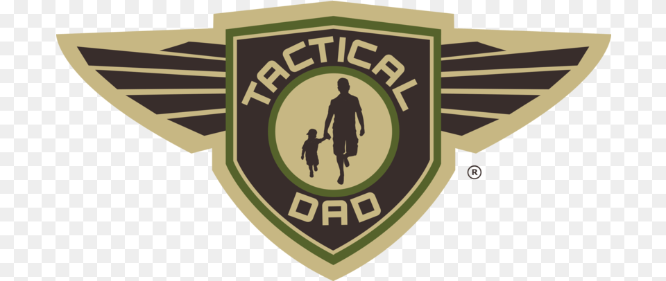 Ci Studios Tactical Dad Patch, Badge, Logo, Symbol, Person Free Png Download