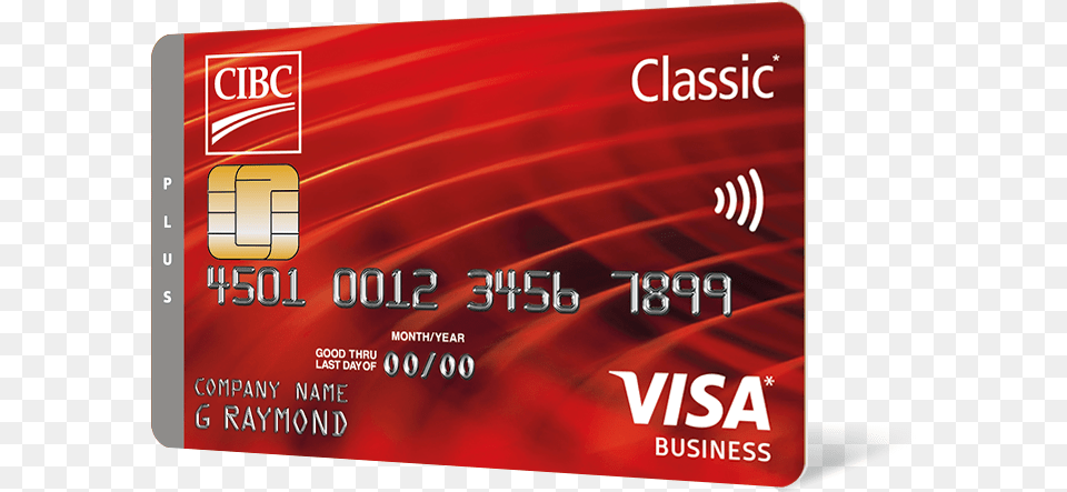 Cibc Corporate Classic Plus Visa Card Corporate Credit Cards Com Au, Text, Credit Card, Dynamite, Weapon Free Png