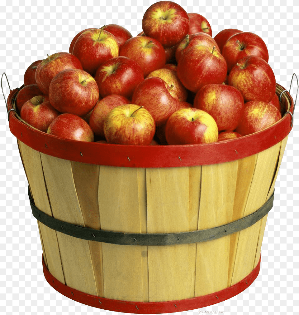 Cider Apples Basket The Hq Image Red Apples In A Basket, Apple, Food, Fruit, Plant Free Transparent Png