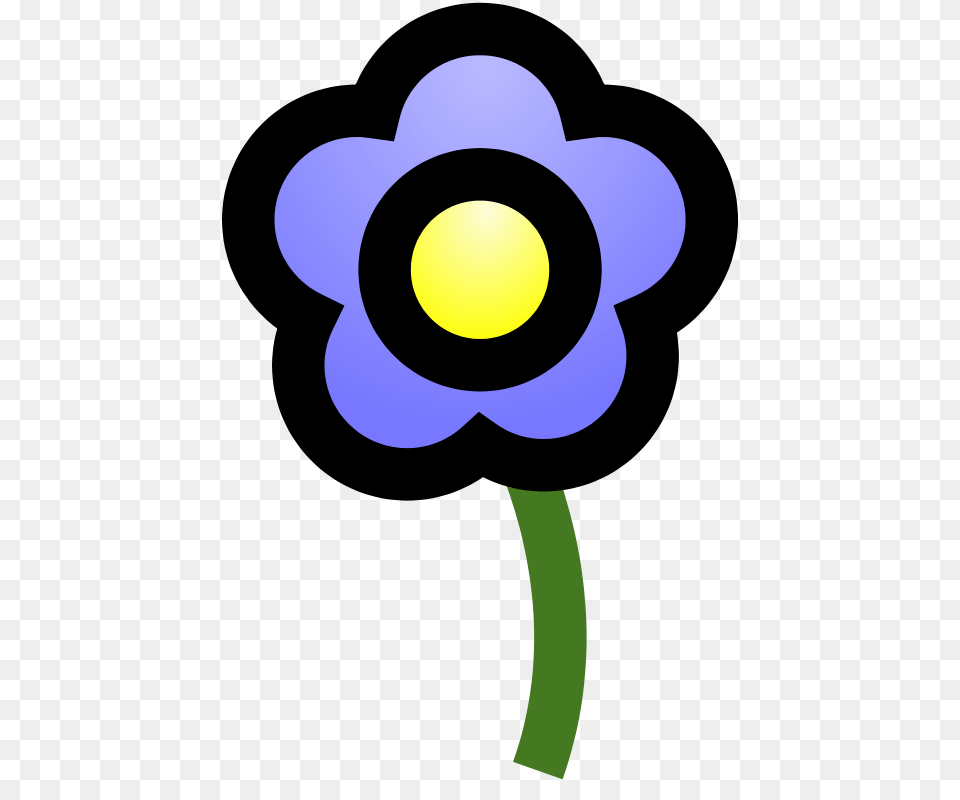 Cie Blue Flower, Anemone, Plant, Daisy Free Transparent Png