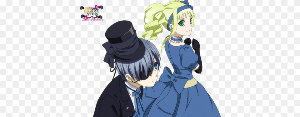 Ciel And Elizabeth, Publication, Book, Comics, Person Free Transparent Png