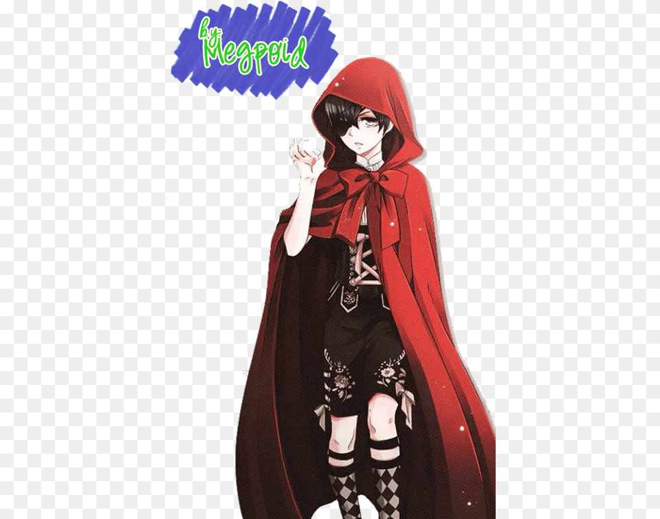 Ciel Little Red Riding Hood, Cape, Clothing, Fashion, Adult Free Png