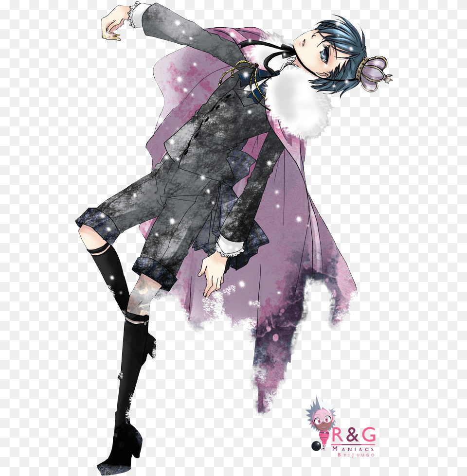 Ciel Phantomhive Premire Texture Black Butler Ciel Art, Book, Publication, Comics, Adult Png