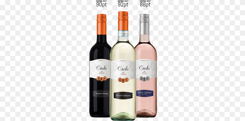 Cielo Cielo Pinot Noir Wine Italy Everything Wine, Alcohol, Beverage, Bottle, Liquor Free Png