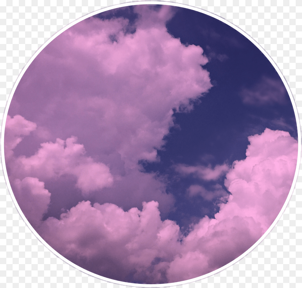 Cielo Cloud Clouds Nubes Pink Sticker Aesthetic Nubes Aesthetic, Cumulus, Nature, Outdoors, Sky Free Png