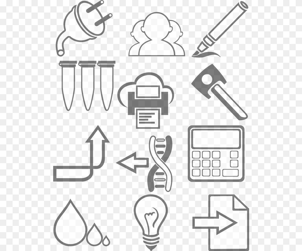 Cientifico Vectores En, Stencil, Baby, Person, Electronics Free Transparent Png