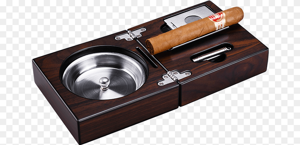 Cigar Ashtray Suit Portable Cut Drill Holde Creative For Car Cigars Png