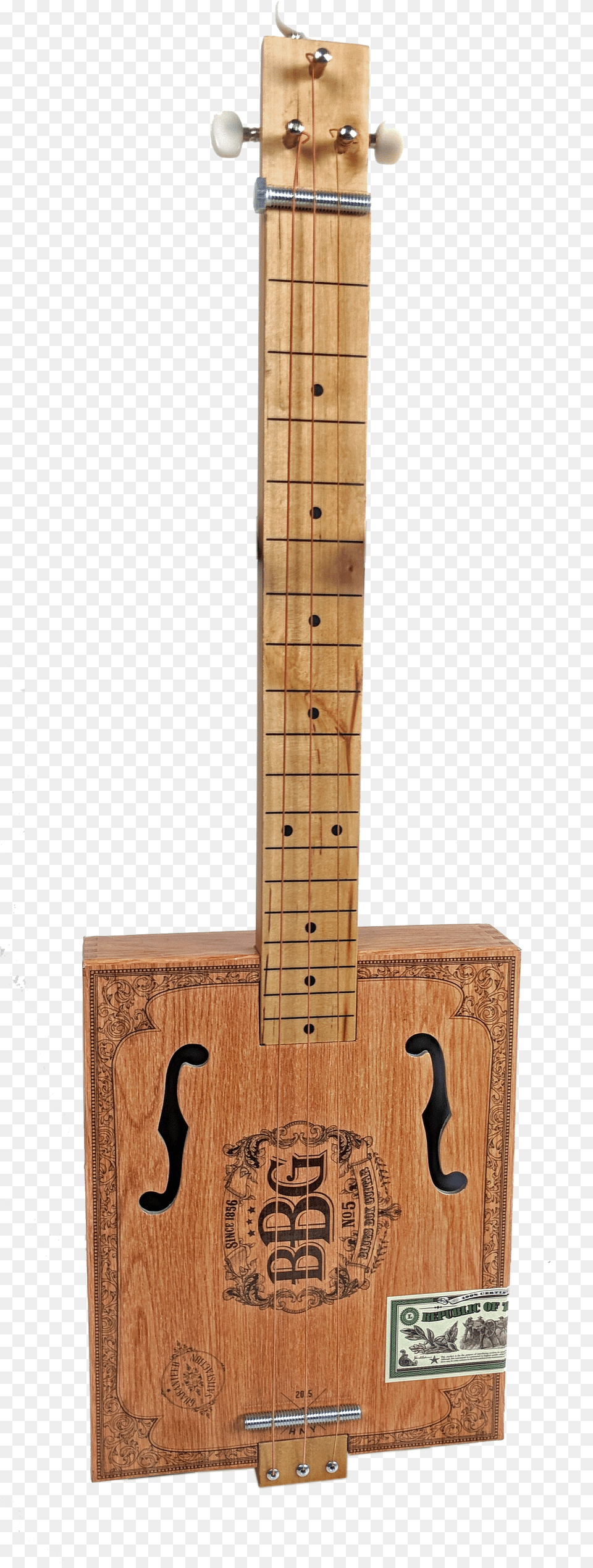 Cigar Box Guitar, Musical Instrument Free Png