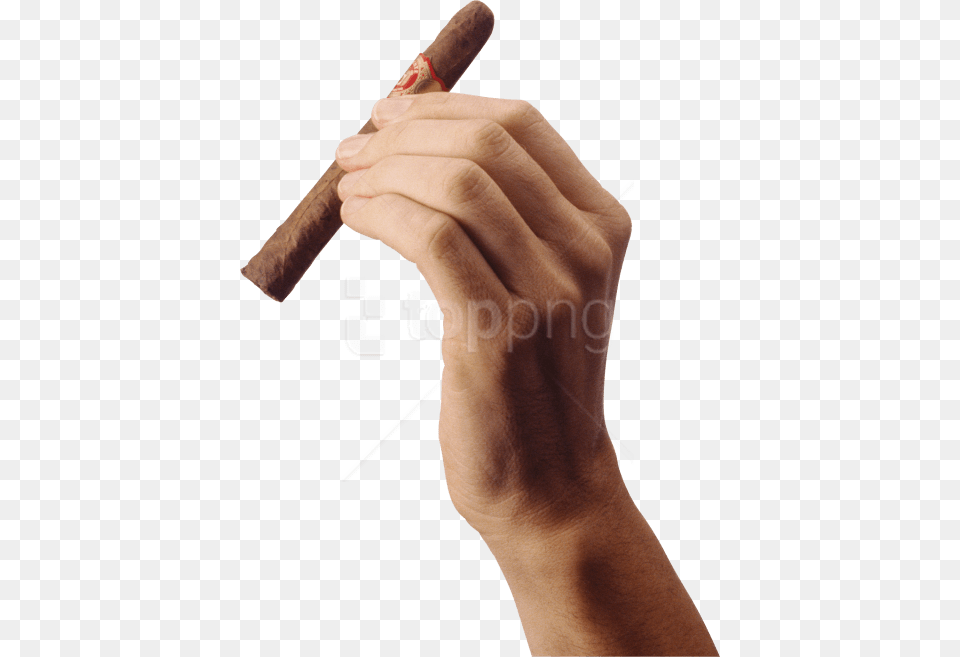 Cigar Hand Images Cigarette Hand, Body Part, Finger, Person, Head Free Transparent Png