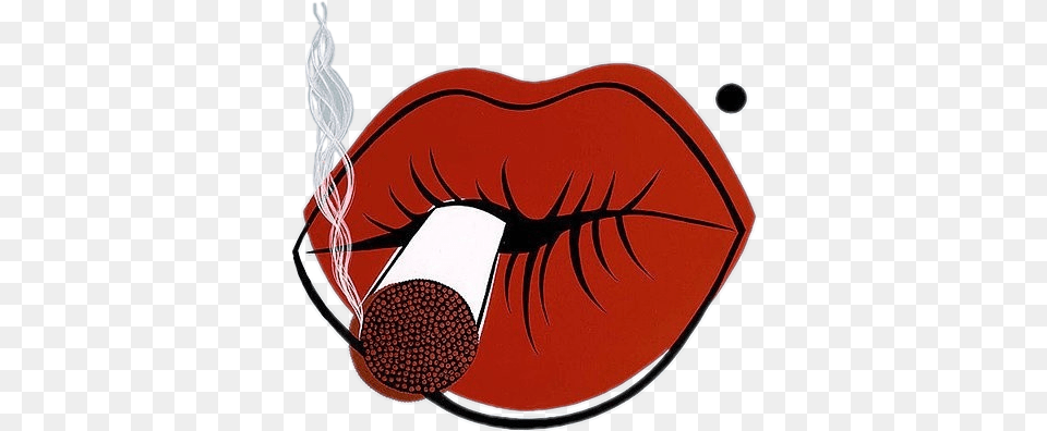 Cigar Lips Smoke, Face, Head, Person Png Image