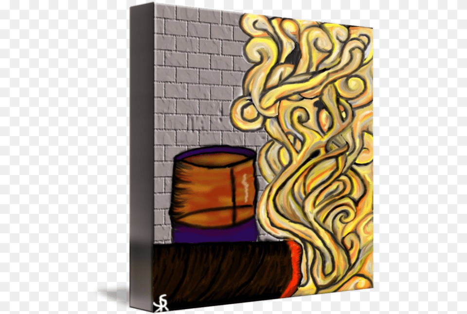 Cigar Smoke By Sipill K Vertical, Art, Modern Art, Painting, Architecture Free Png Download