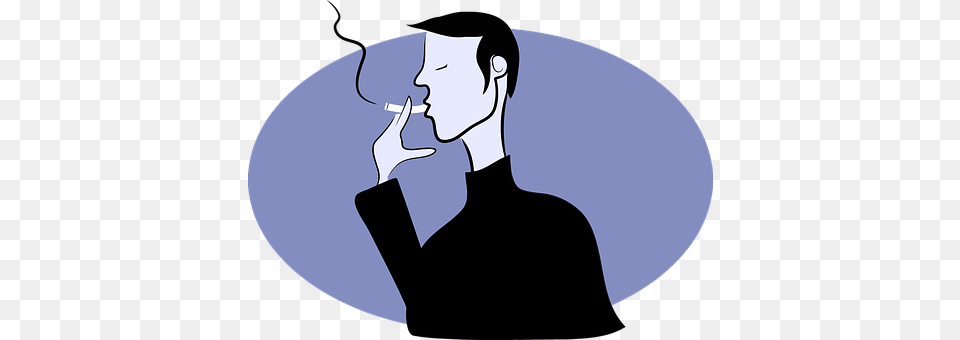 Cigarette Face, Head, Person, Smoke Free Png Download