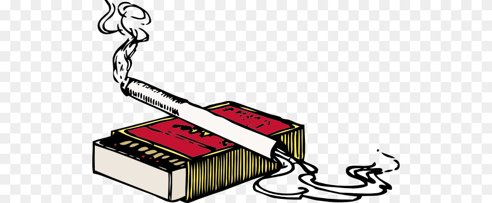 Cigarette And Matchbox Clip Art Free Vector, Weapon, Smoke Pipe Png