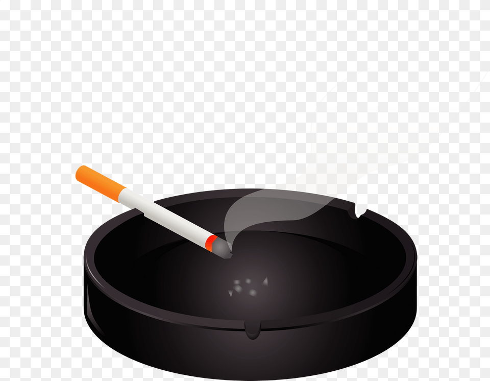 Cigarette Ashtray Clipart, Smoke Pipe Free Png Download