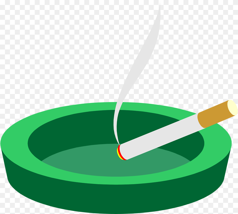 Cigarette Clipart, Ashtray, Smoke Pipe Free Png Download