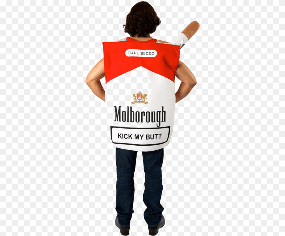 Cigarette Packet Costume Sigaretten Kostuum, Boy, T-shirt, Shirt, Person Png