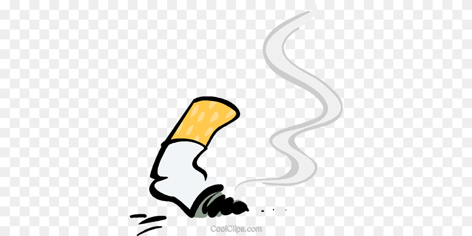 Cigarette Royalty Free Vector Clip Art Illustration, Light, Smoke, Animal, Kangaroo Png Image