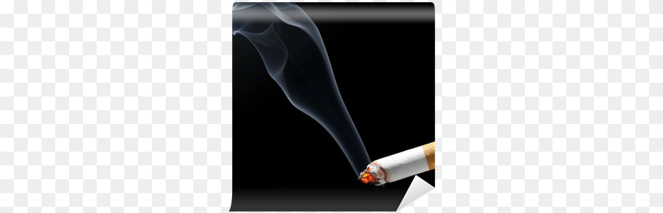 Cigarette Smoke Wall Mural U2022 Pixers We Live To Change Burning Cigarette, Blade, Razor, Weapon, Head Png