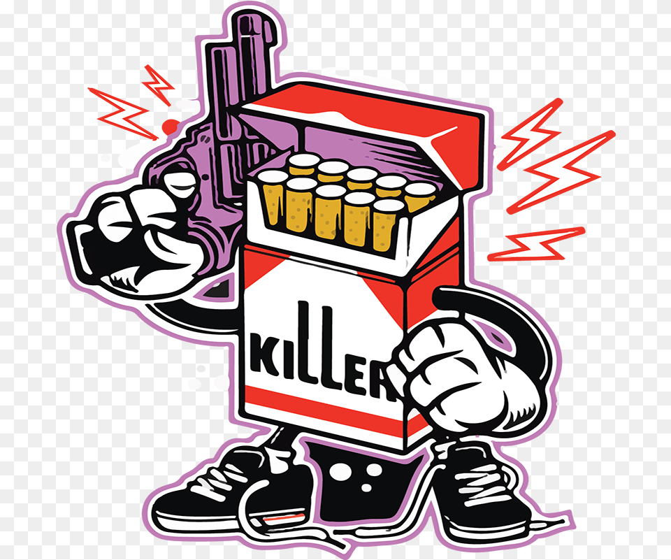 Cigarette T Best Poster Smoking Kills, Weapon Free Png