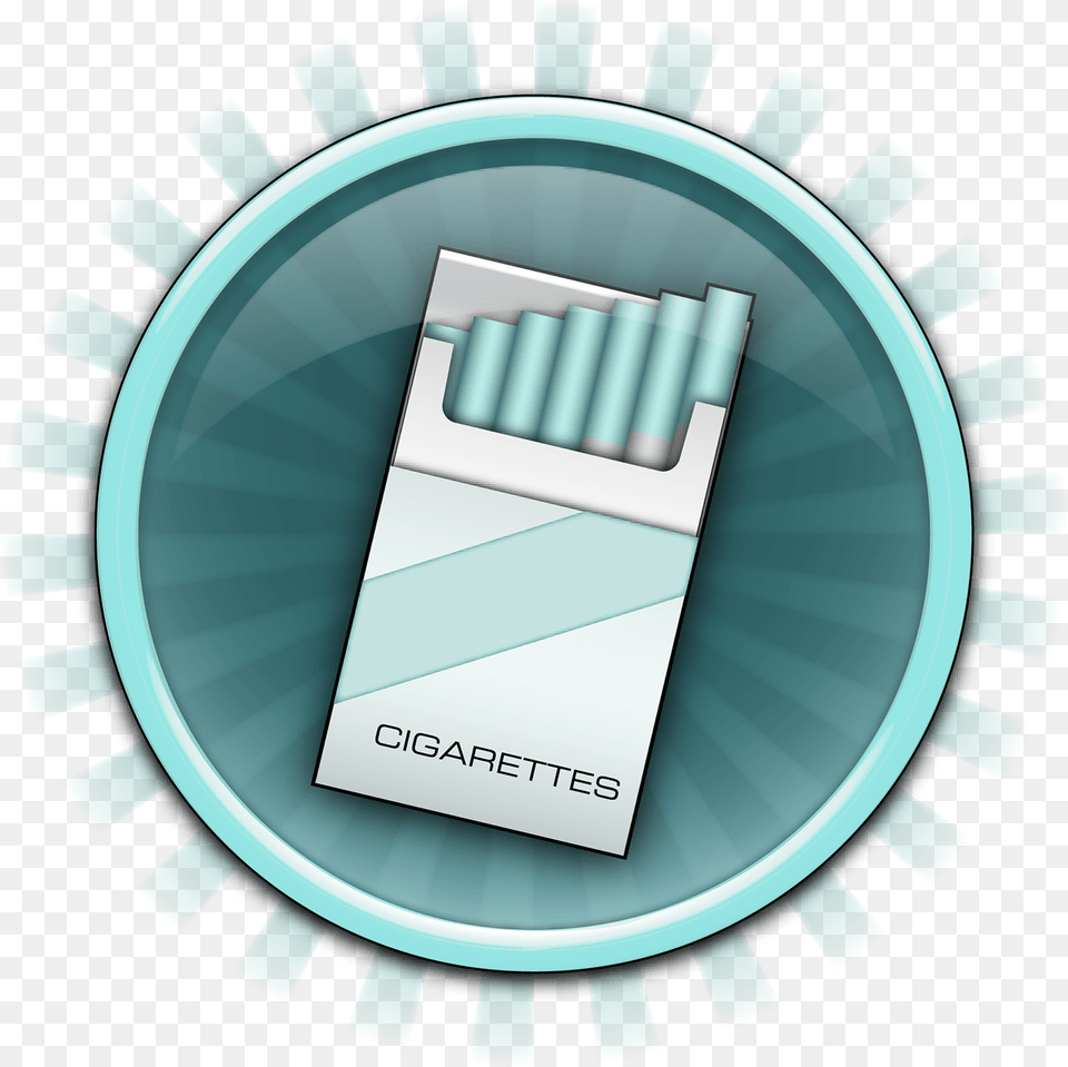 Cigarettes Achievement Icon Design Illustration, Advertisement, Brush, Device, Tool Free Png Download
