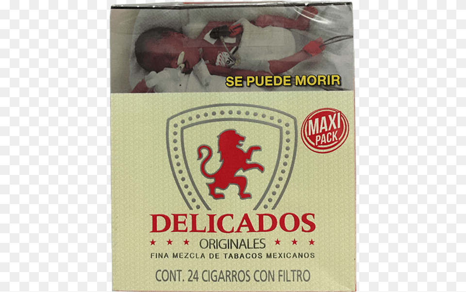 Cigarros Delicados Con Filtro Label, Advertisement, Poster, Baby, Person Free Transparent Png