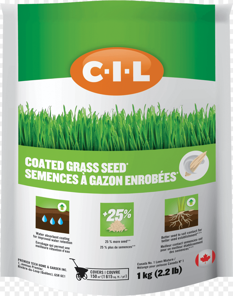 Cil Coated Grass Seed 1kg Cil Grass Seed, Advertisement, Plant, Poster, Potted Plant Png