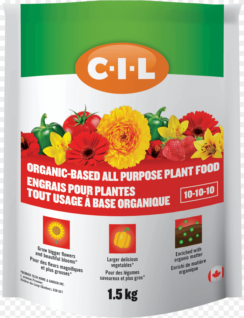 Cil Organic Based All Purpose Plant Food 10 10 10 Cil Aluminum Sulphate, Advertisement, Poster, Flower, Herbal Png Image